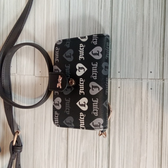 Juicy Couture Velour Pink Retro Vive Womens Purse - Picture 4 of 8